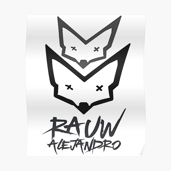 RAUW Alejandro illustration Graphic Poster RB3107 product Offical rauw alejandro Merch