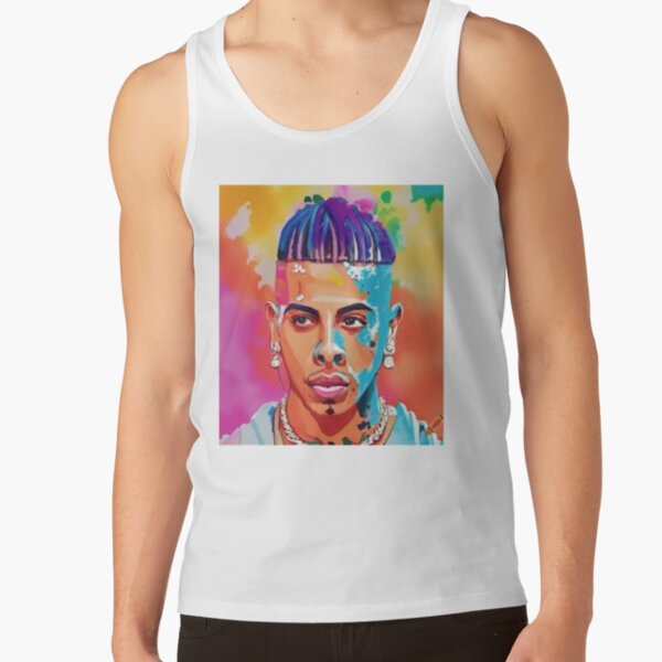 RAUW Alejandro illustration Graphic Tank Top RB3107 product Offical rauw alejandro Merch