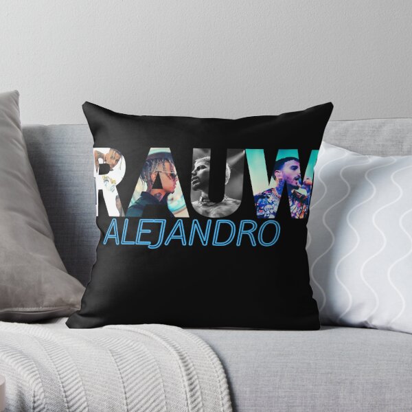 Rauw Alejandro Puerto Rican Rapper,, rauw alejandro website, rauw alejandro bad bunny - rauw alejandro albums,  Throw Pillow RB3107 product Offical rauw alejandro Merch